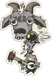 Image 1 of Banjo Strings Goat 33 Sticker
