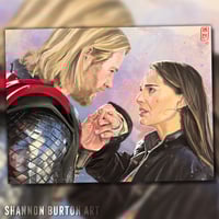 Image 4 of Thor & Jane | Thor Odinson Jane Foster Painting
