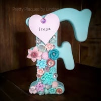 Image 2 of Freestanding 15cm mdf letter in any colour