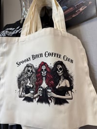 Image 2 of Spooky Bitch Coffee Cub Tote
