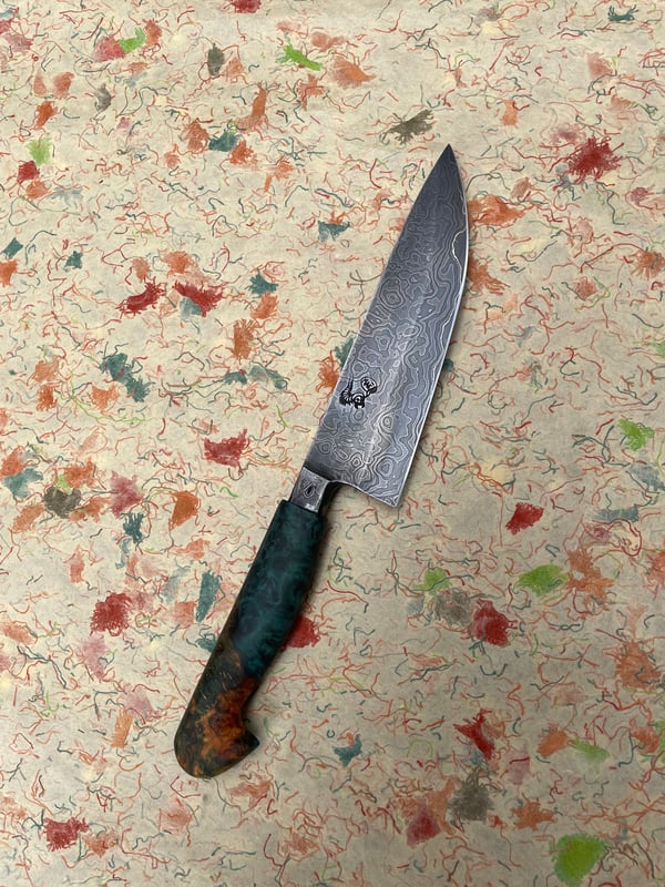 Image of 7” Damascus 