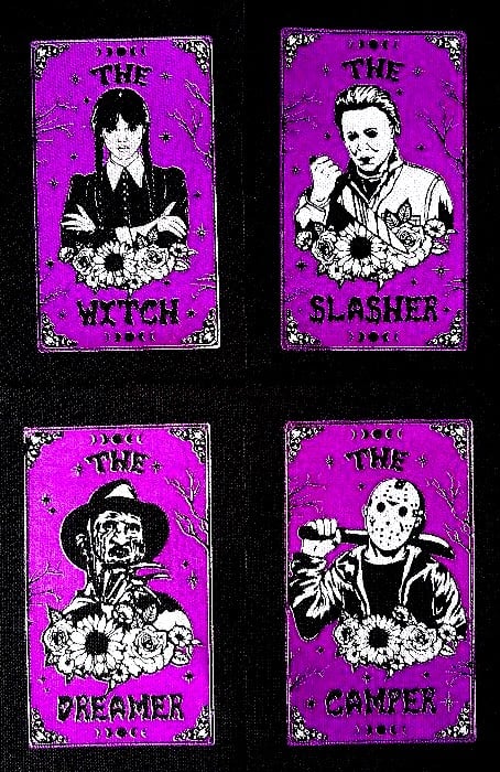 Image of *SETS* PURPLE GLOW TAROT PATCH (4, 8, 12)