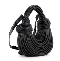 Black Unique Hobo Handbag