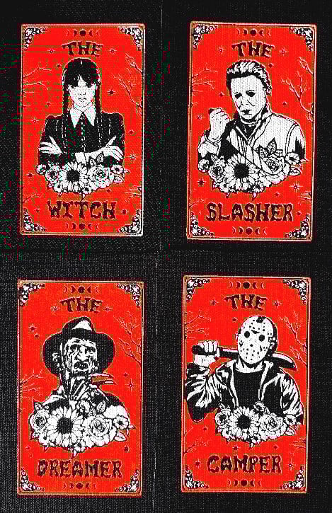 Image of *SETS* ORANGE GLOW TAROT PATCH (4,8,12)