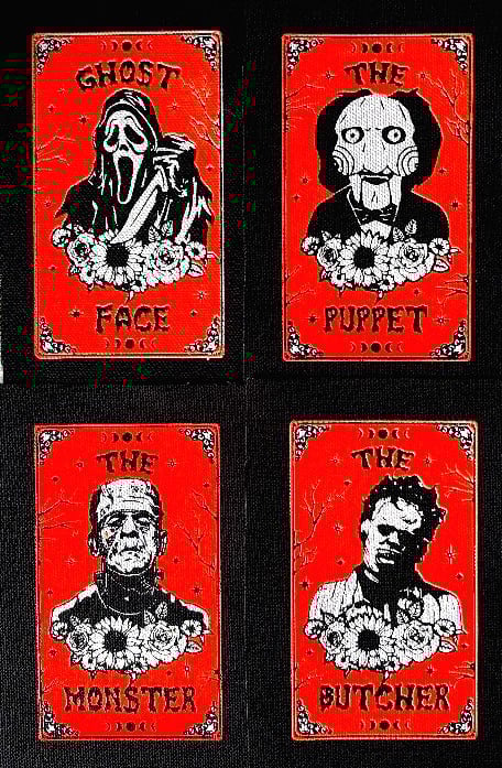 Image of *SETS* ORANGE GLOW TAROT PATCH (4,8,12)