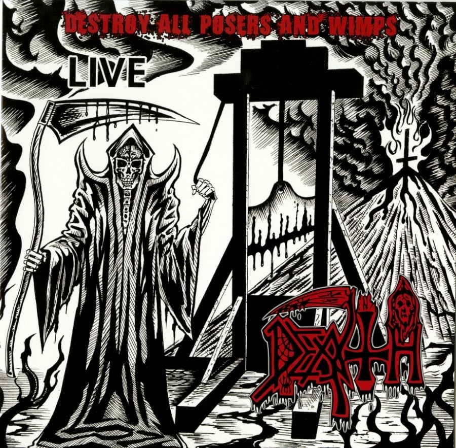 DEATH - Destroy All Posers And Wimps (12" DOUBLE LP)