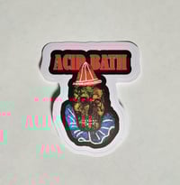 Image 1 of Acid Bath Gacy Skull Matte Vinyl Sticker 
