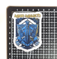 Image 2 of Amon Amarth Viking Ship Matte Vinyl Sticker