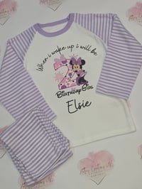 Image 2 of Minnie 2nd Birthday pjs 
