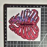 Image 2 of Carcass Heartwork Gloss Finish Vinyl Sticker