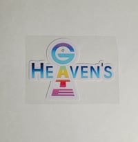 Image 1 of Heaven's Gate Cult Matte Vinyl Sticker