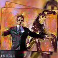 Image 1 of The Rise of Tony Stark | Iron Man Painting