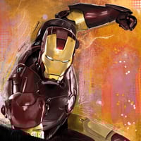 Image 3 of The Rise of Tony Stark | Iron Man Painting