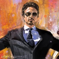 Image 2 of The Rise of Tony Stark | Iron Man Painting