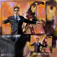 Image 5 of The Rise of Tony Stark | Iron Man Painting