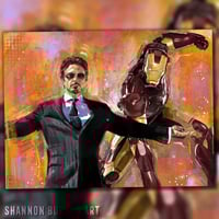 Image 4 of The Rise of Tony Stark | Iron Man Painting
