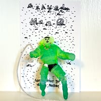 Image 1 of Gravel Man Green with Rope (white pouch)