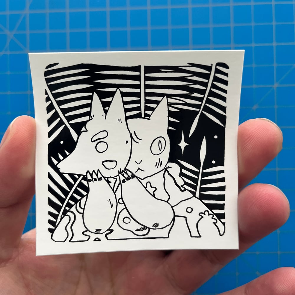 Image of Small Square Stickers