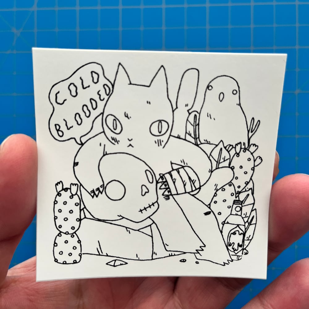 Image of Small Square Stickers