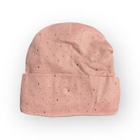 Image 2 of KV BEANIE ( Silver chain ) Pink