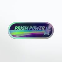 Image 1 of Prism Power holographic sticker