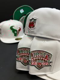 Image 2 of New Era 59Fifty White Red Green Cinco Pack