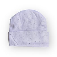 Image 2 of KV BEANIE (Silver chain) Light Purple 