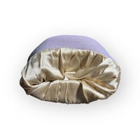 Image 3 of KV BEANIE (Silver chain) Light Purple 