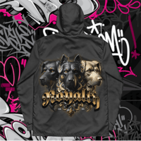 Image 1 of Men’s windbreaker -Locally Hated Merch - Rohalth