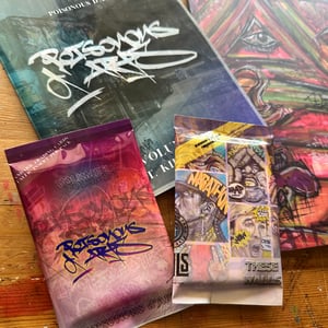 BOOK, ZINE, TRADING CARDS BUNDLE (1 ONLY) shipping included