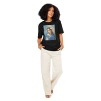 Image 2 of Women's Graphic t-shirt - Beautiful Woman Graphic Art