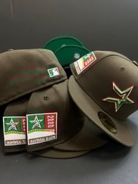 Image 2 of New Era 59Fifty Brown Pride Cinco Pack