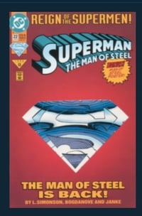 Superman the man is back