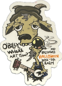Billyween Goat 2025 Sticker