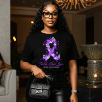 Lupus Awareness Ribbon Graphic Tee