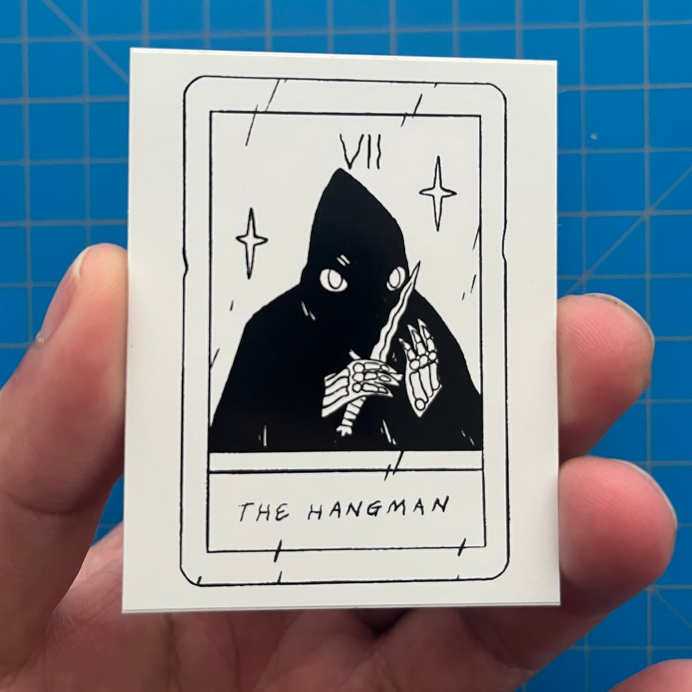 Image of B&W Tarot Sticker Set
