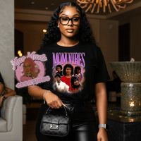 Black Mom Vibes Graphic Tee