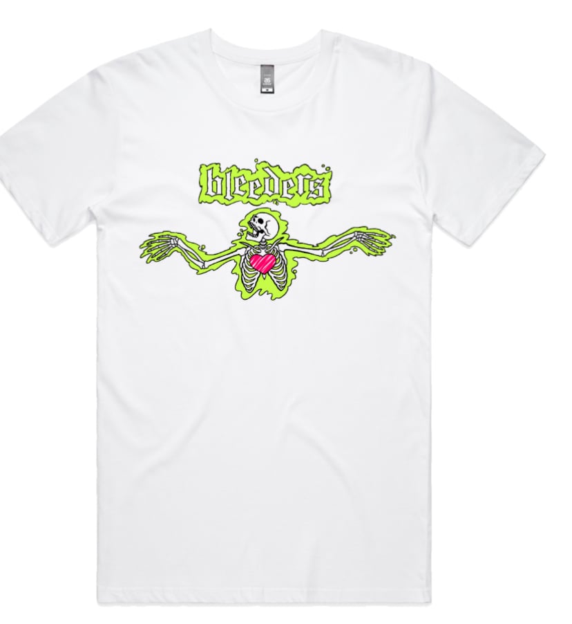 Image of Bleeders - T Shirt White 