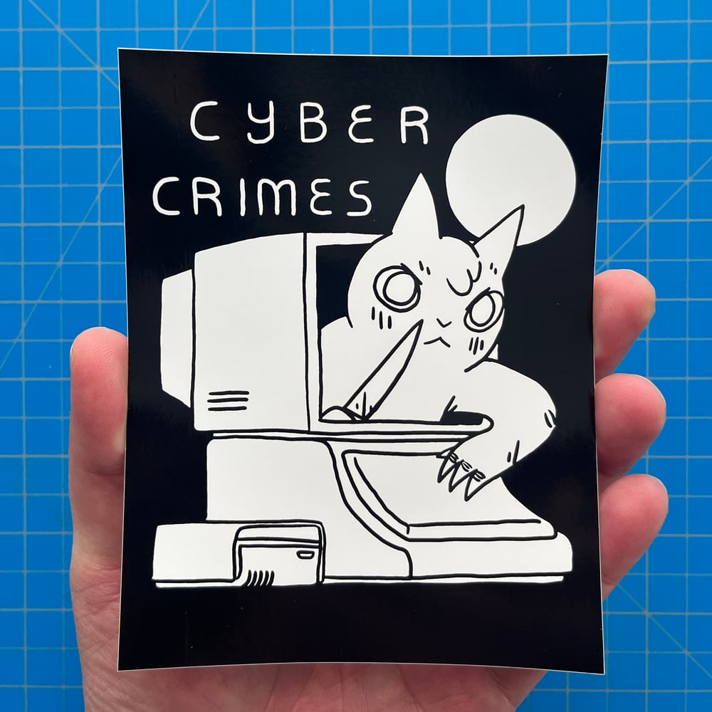 Image of Cyber Crimes Sticker