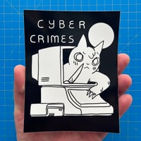 Image 1 of Cyber Crimes Sticker