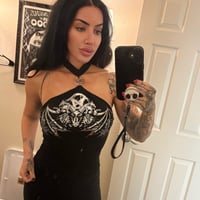 Image 1 of one of a kind baphomet top 