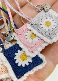 Image 3 of Flower Purse with Ruffle