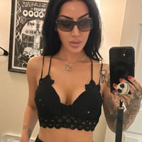 lace crop top brallete 