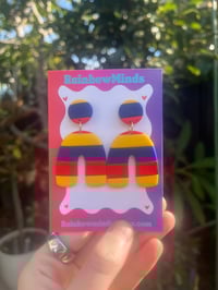 Pride arch earrings 