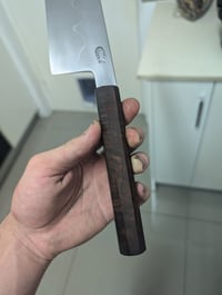 Image 3 of 240 ashigaru gyuto - gidgee handle preorder