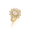 sunflower oval diamond 1.00 ct
