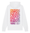 Tentacule white hoodie by Kekli
