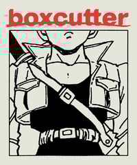 Image 1 of boxcutter—"trunks" T-shirt