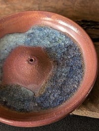 Image 2 of Melted Glass Incense Holder 