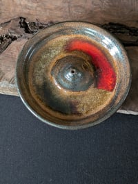 Image 3 of Melted Glass Incense Holder 